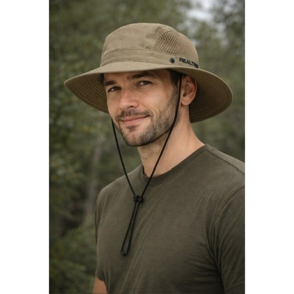 Realtree Khaki Outdoor Boonie Hat‎